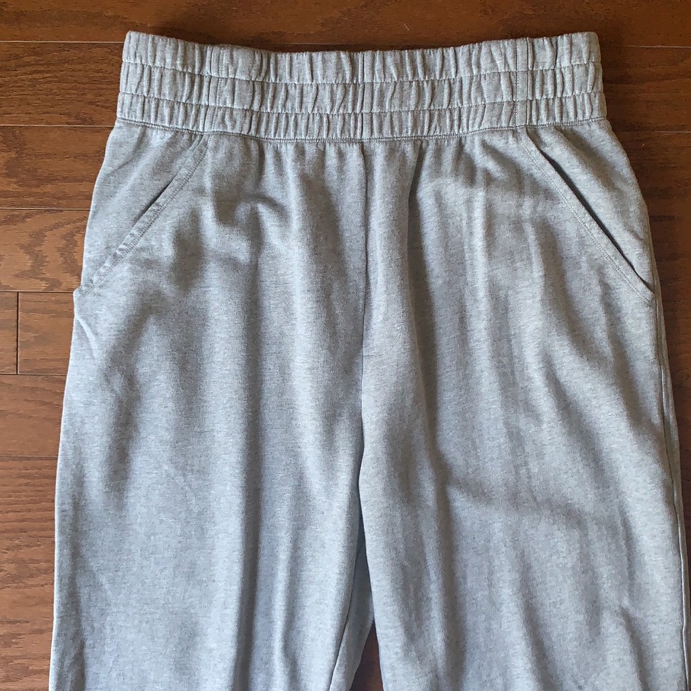 Free People Movement Grey Oversized Sweatpants Joggers Size Large - Picture 2 of 14